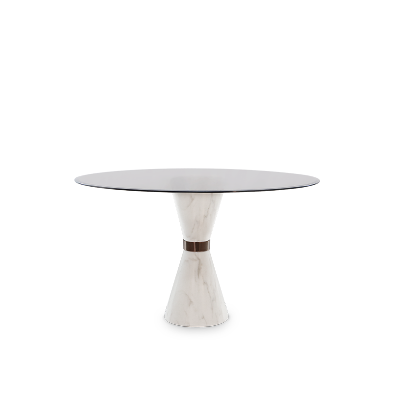 VINICIUS DINING TABLE Caffe Latte Home