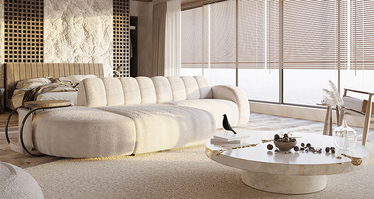 Tuvalu Living Room Beach Bungalow Design