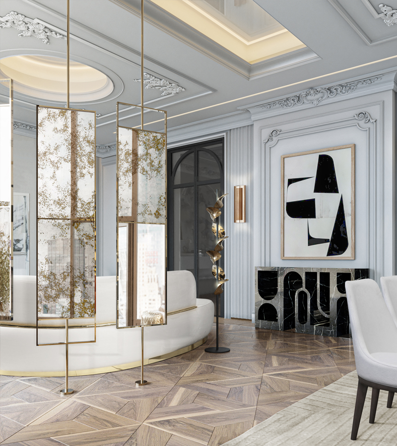 Aurum wall lamp Caffe Latte Home
