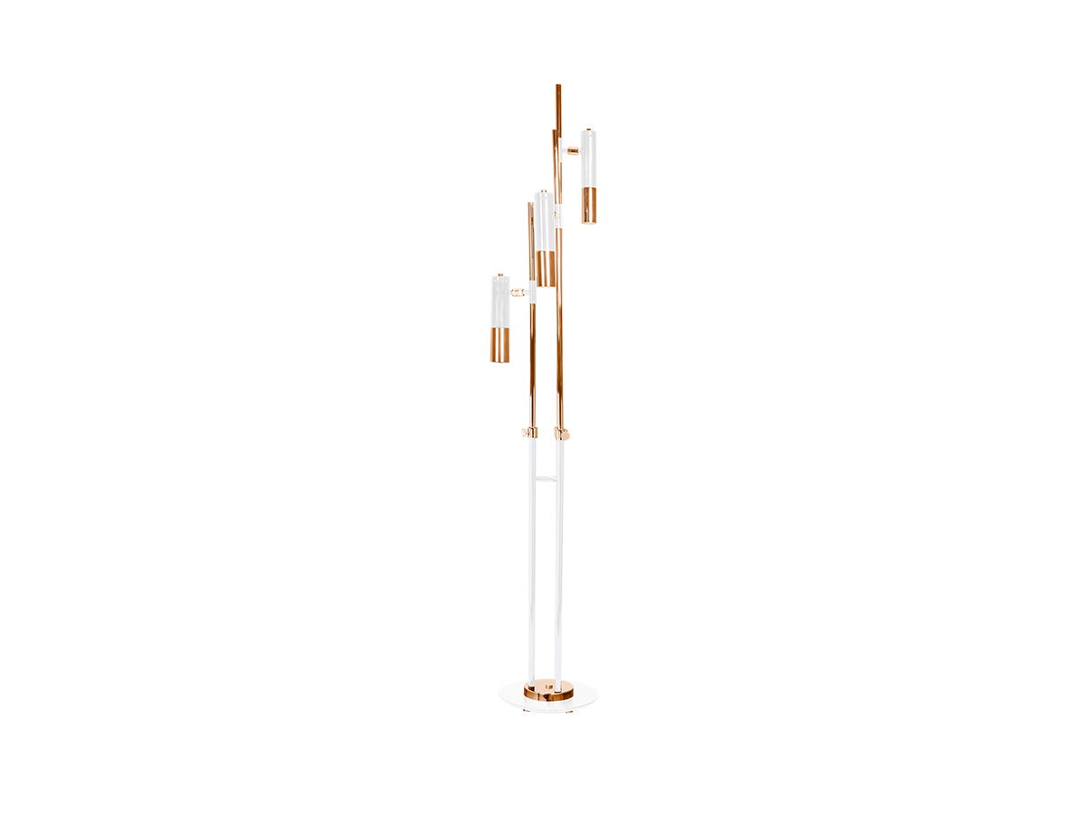 Ike floor lamp Caffe Latte Home