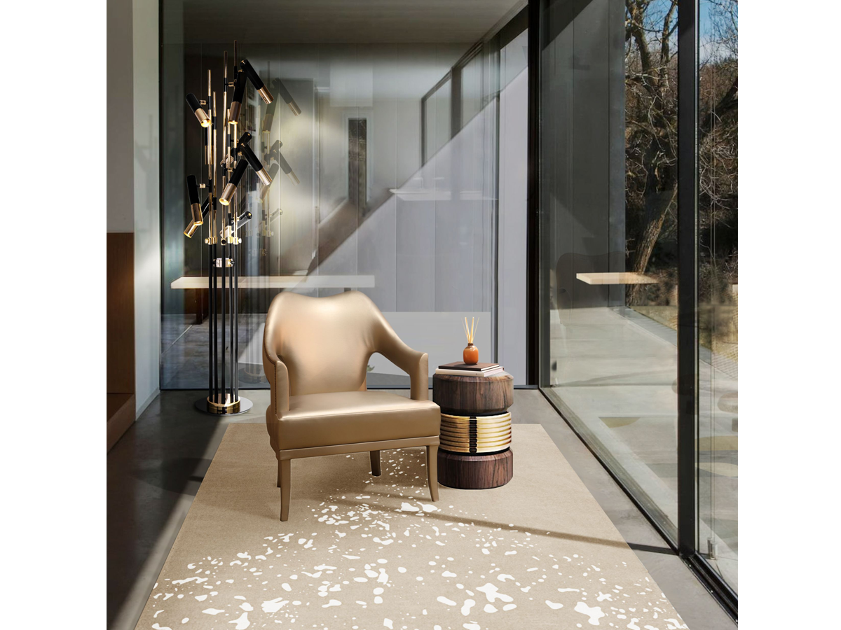 Ike floor lamp Caffe Latte Home