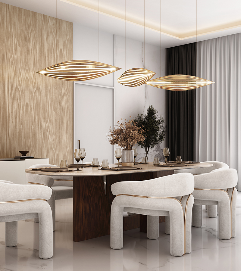 Lange dining chair Caffe Latte Home