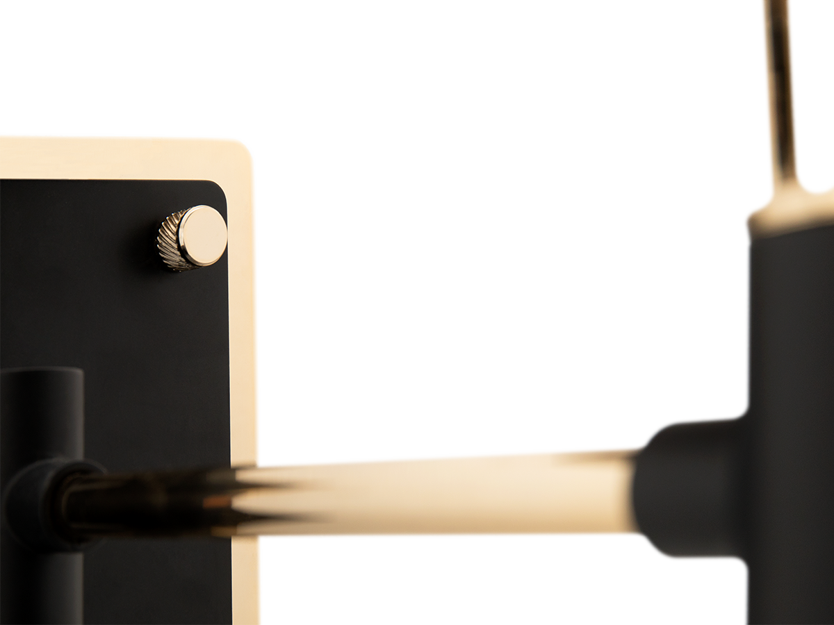 Miles wall lamp Caffe Latte Home