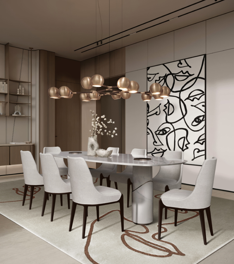 Moka dining chair Caffe Latte Home