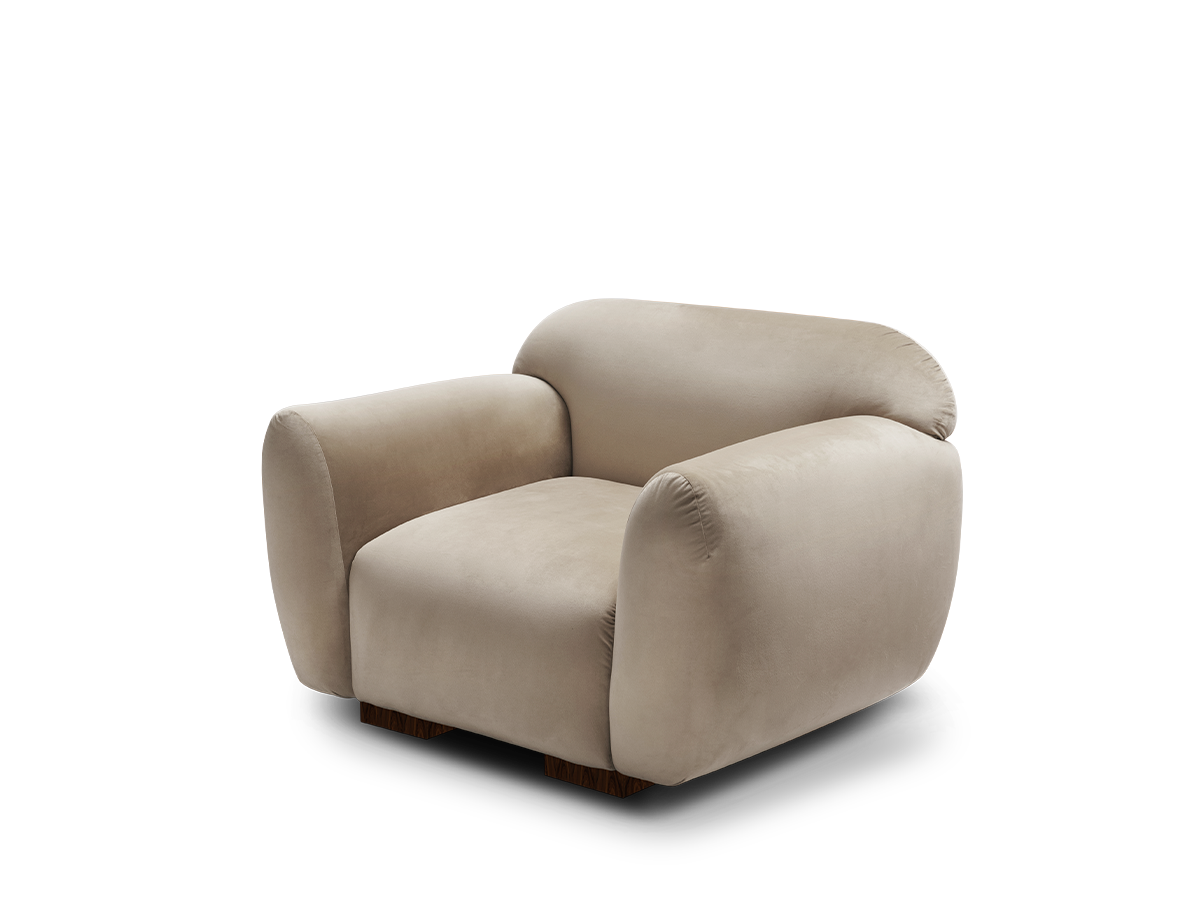 Otter single sofa Caffe Latte Home