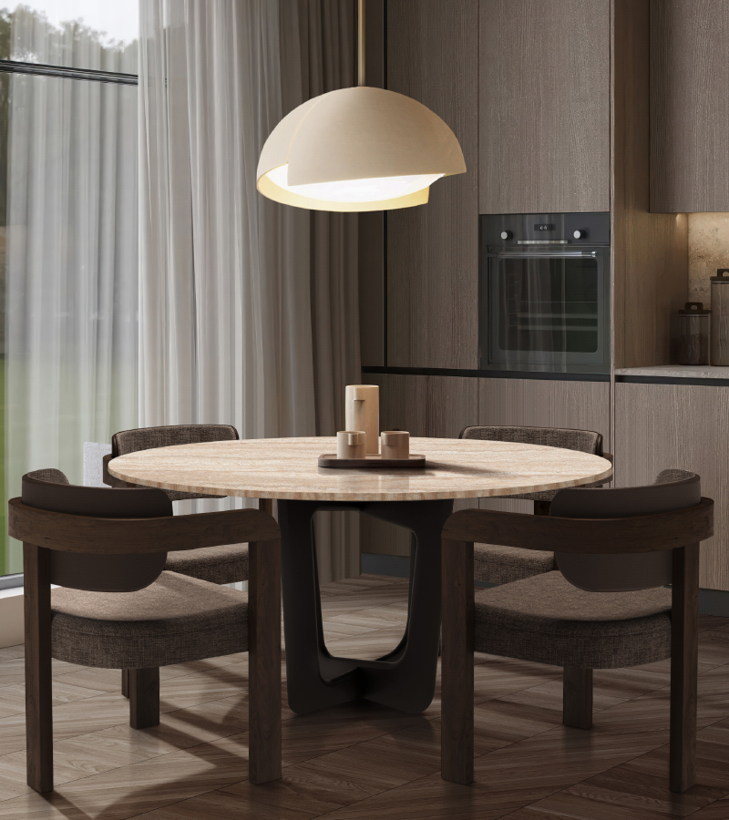Panna dining chair Caffe Latte Home