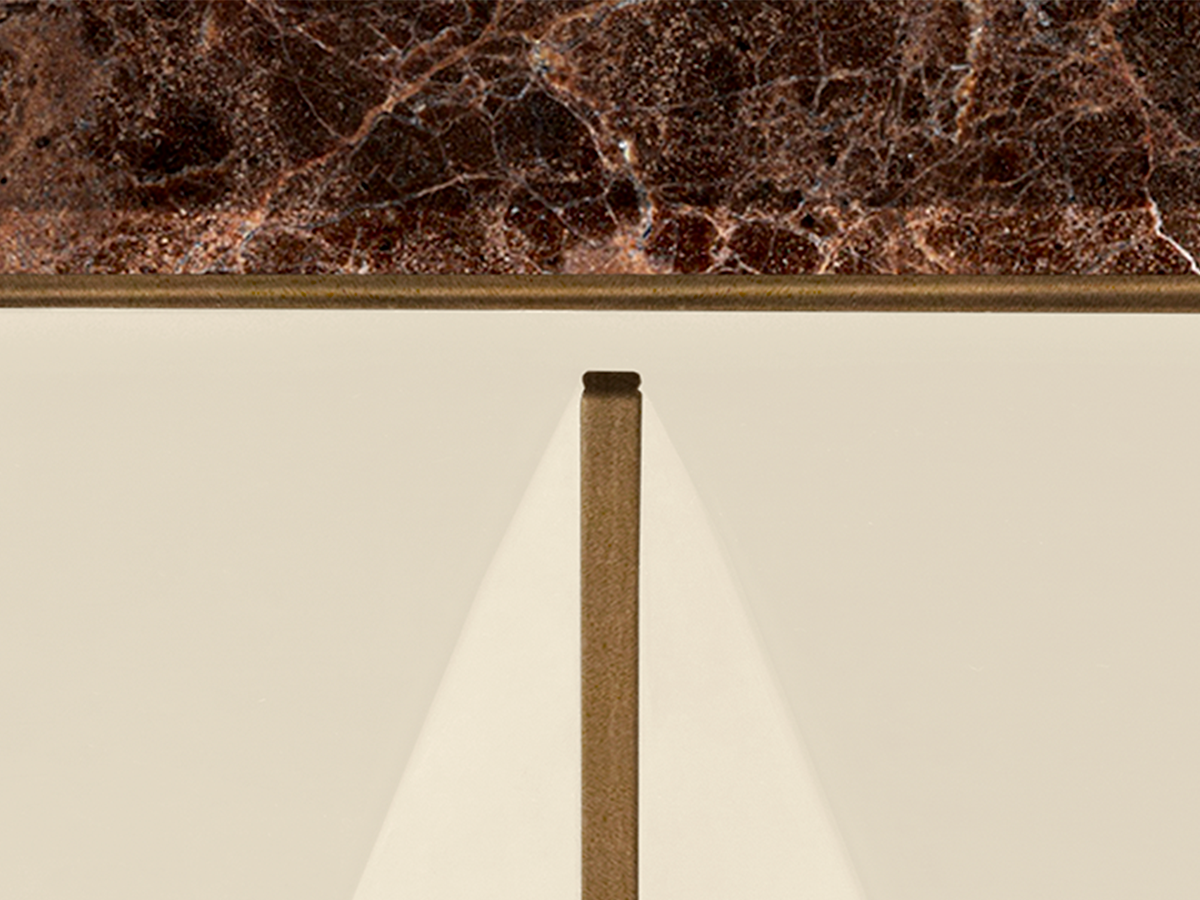 Prisma side table Caffe Latte Home