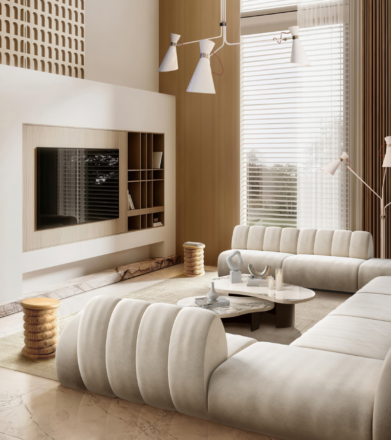 Robusta center table Caffe Latte Home