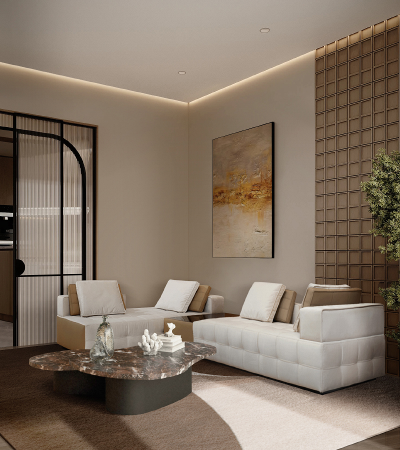 Robusta center table Caffe Latte Home