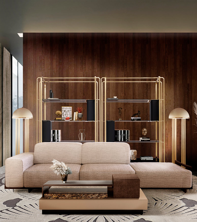 Sugar Modular sofa Caffe Latte Home